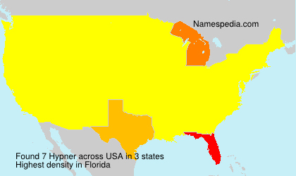 Surname Hypner in USA Surname Hypner in USA