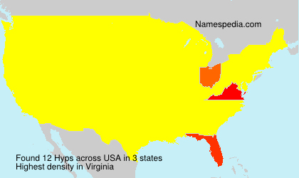Surname Hyps in USA Surname Hyps in USA