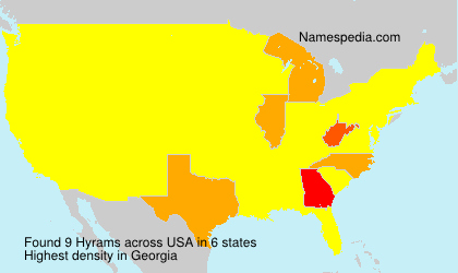 Surname Hyrams in USA Surname Hyrams in USA