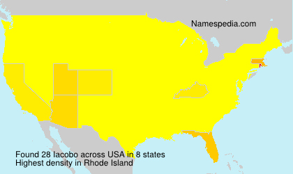 Surname Iacobo in USA Surname Iacobo in USA