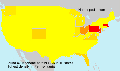 Surname Iacobone in USA Surname Iacobone in USA