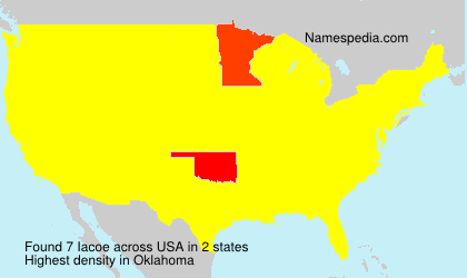 Surname Iacoe in USA Surname Iacoe in USA