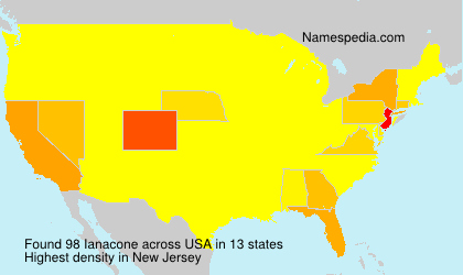 Surname Ianacone in USA Surname Ianacone in USA