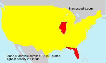 Surname Ianovski in USA Surname Ianovski in USA