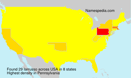 Surname Iarrusso in USA Surname Iarrusso in USA