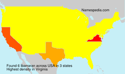 Surname Ibarraran in USA Surname Ibarraran in USA