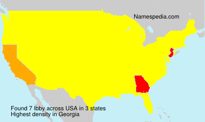 Surname Ibby in USA Surname Ibby in USA