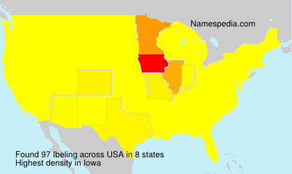 Surname Ibeling in USA Surname Ibeling in USA