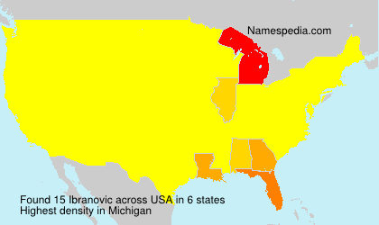 Surname Ibranovic in USA Surname Ibranovic in USA