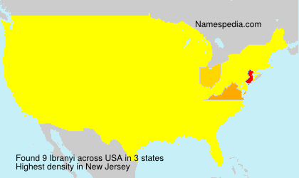 Surname Ibranyi in USA Surname Ibranyi in USA