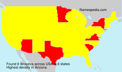 Surname Ibrayeva in USA Surname Ibrayeva in USA