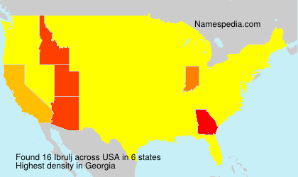 Surname Ibrulj in USA Surname Ibrulj in USA