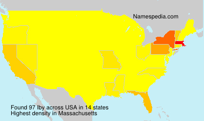 Surname Iby in USA Surname Iby in USA