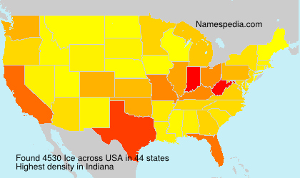 Surname Ice in USA Surname Ice in USA