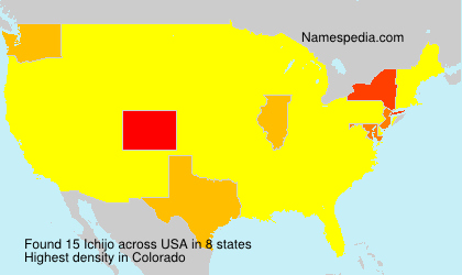 Surname Ichijo in USA Surname Ichijo in USA