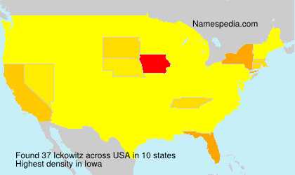 Surname Ickowitz in USA Surname Ickowitz in USA