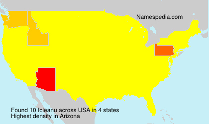 Surname Icleanu in USA Surname Icleanu in USA