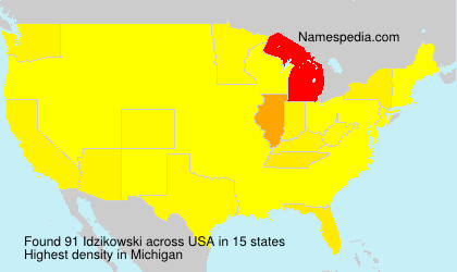 Surname Idzikowski in USA Surname Idzikowski in USA
