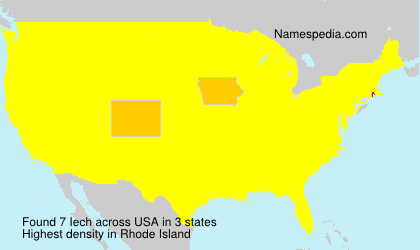 Surname Iech in USA Surname Iech in USA