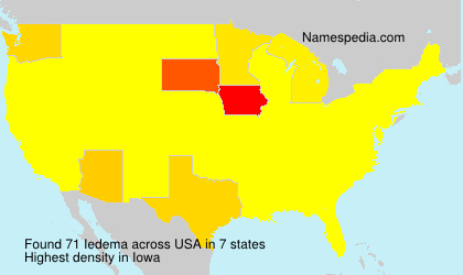Surname Iedema in USA Surname Iedema in USA