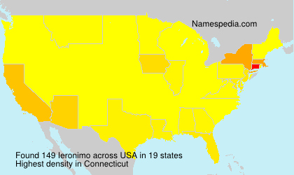 Surname Ieronimo in USA Surname Ieronimo in USA