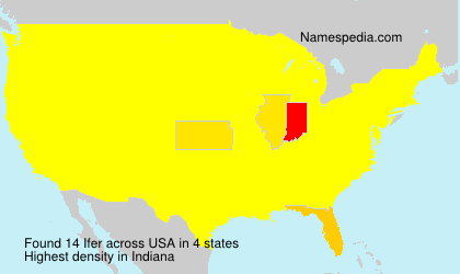 Surname Ifer in USA Surname Ifer in USA