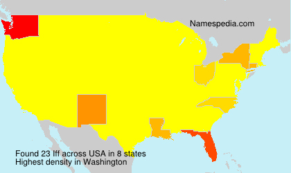 Surname Iff in USA Surname Iff in USA