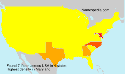 Surname Ifidon in USA Surname Ifidon in USA