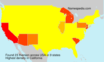 Surname Ifversen in USA Surname Ifversen in USA