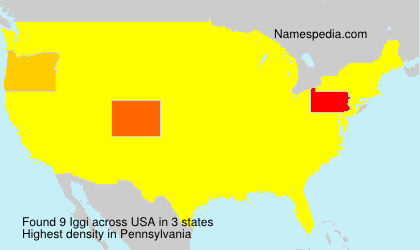 Surname Iggi in USA Surname Iggi in USA