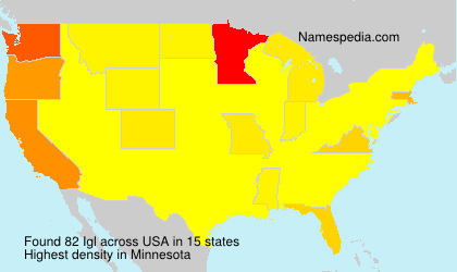Surname Igl in USA Surname Igl in USA