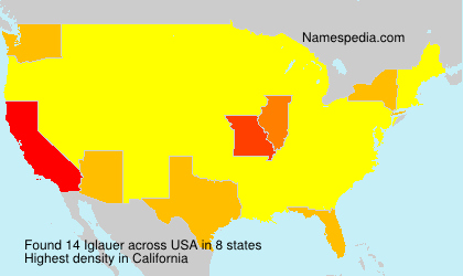 Surname Iglauer in USA Surname Iglauer in USA
