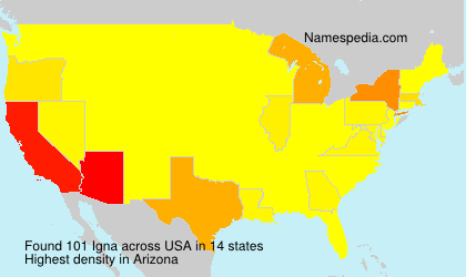 Surname Igna in USA Surname Igna in USA