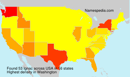 Surname Ignac in USA Surname Ignac in USA
