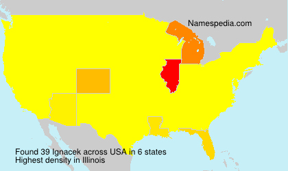 Surname Ignacek in USA Surname Ignacek in USA