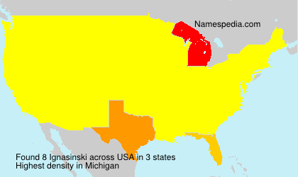 Surname Ignasinski in USA Surname Ignasinski in USA