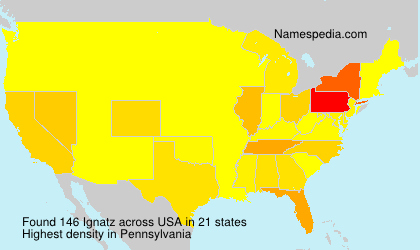 Surname Ignatz in USA Surname Ignatz in USA