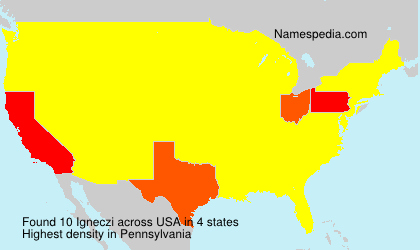 Surname Igneczi in USA Surname Igneczi in USA