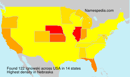 Surname Ignowski in USA Surname Ignowski in USA
