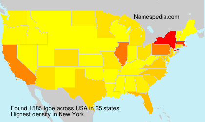 Surname Igoe in USA Surname Igoe in USA