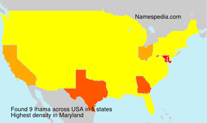 Surname Ihama in USA Surname Ihama in USA