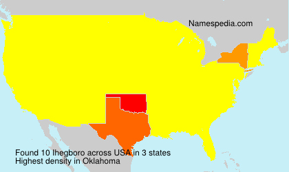 Surname Ihegboro in USA Surname Ihegboro in USA