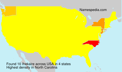 Surname Ihekaire in USA Surname Ihekaire in USA