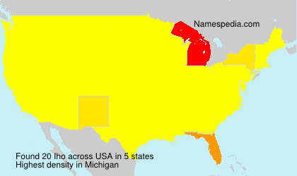 Surname Iho in USA Surname Iho in USA
