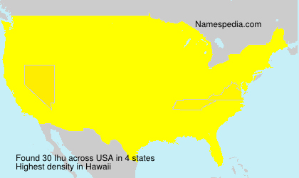 Surname Ihu in USA Surname Ihu in USA