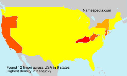 Surname Iimori in USA
