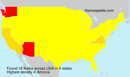 Surname Ikaika in USA Surname Ikaika in USA