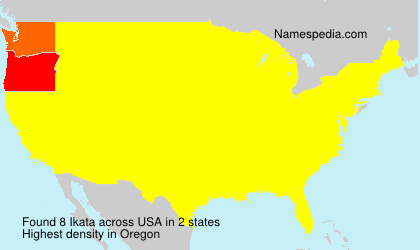 Surname Ikata in USA Surname Ikata in USA