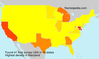 Surname Ikeji in USA Surname Ikeji in USA
