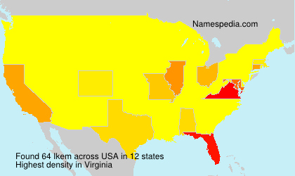 Surname Ikem in USA Surname Ikem in USA